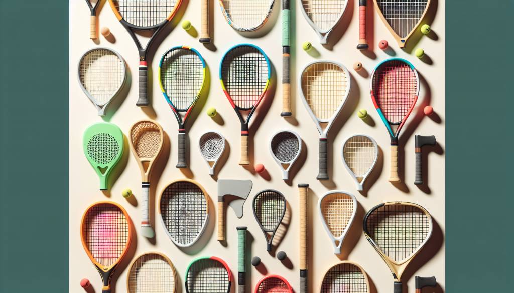 comparatif raquette padel : aider à choisir la meilleure pour votre jeu