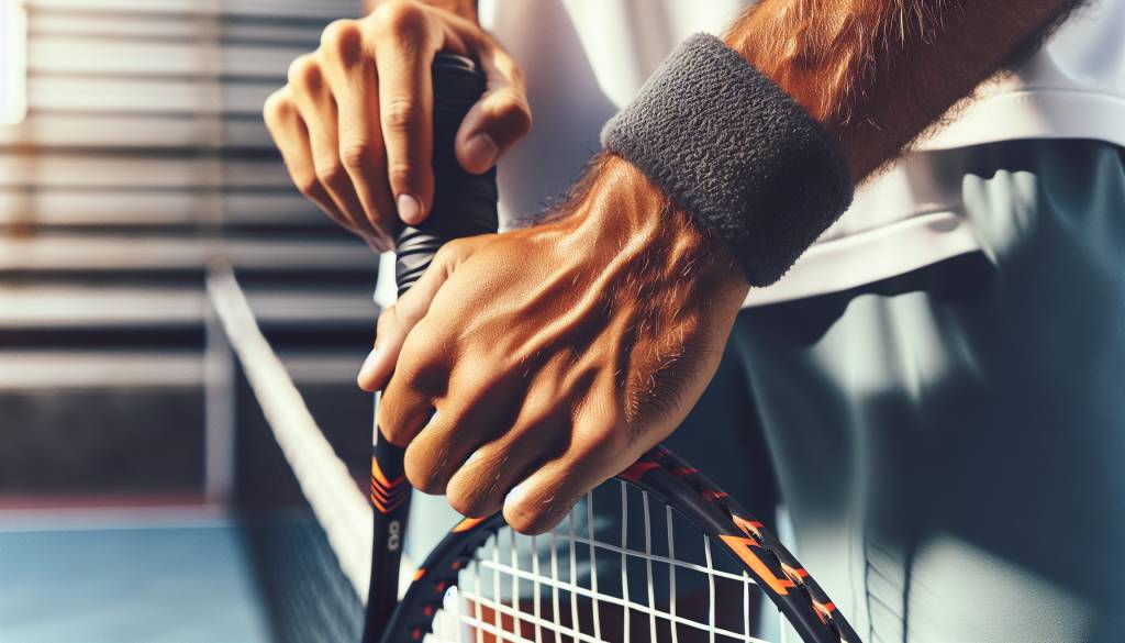 grip padel : l'importance d'une bonne prise en main